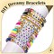 Letter Beads Kit - Alphabet Beads for Friendship Bracelets, Gold Beads Included, Bracelet Making Kit